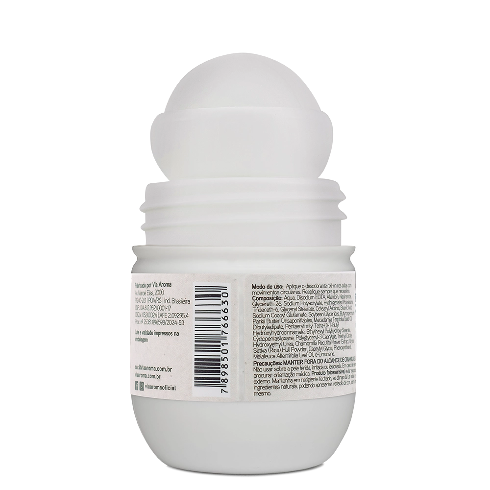 Desodorante Roll-On Tea Tree Aromatherapy Via Aroma – 70ml