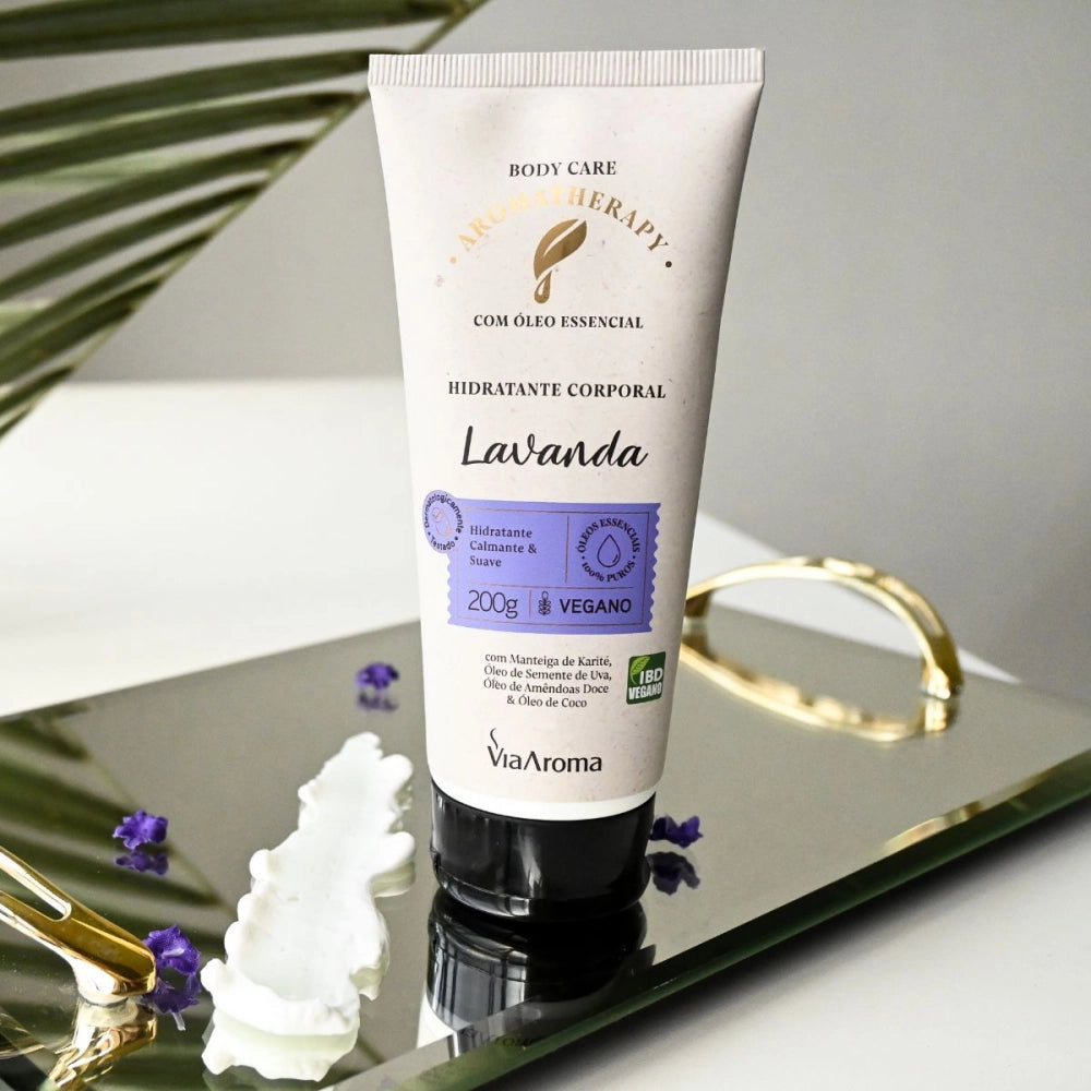 Hidratante Corporal Lavanda Aromatherapy Via Aroma - 200g