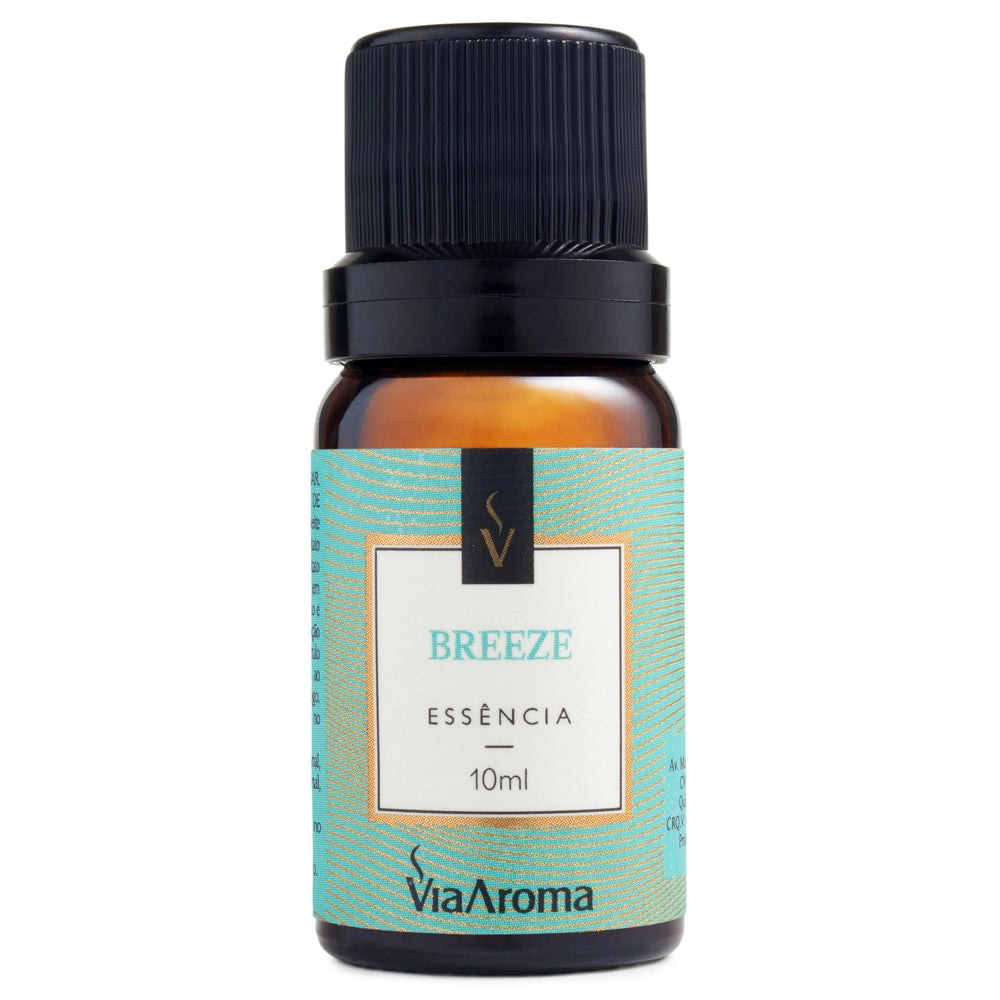Kit Presente Aromatizador Standard mais 2 Essências Via Aroma - Breeze e Peônia Garden