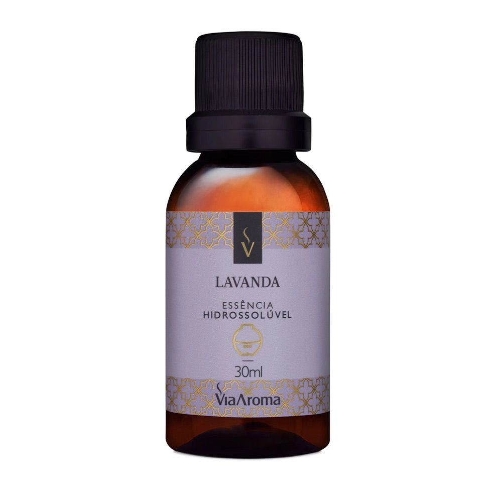 Essência Hidrossolúvel Lavanda Via Aroma - 30ml