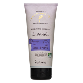 Hidratante Corporal Lavanda Aromatherapy Via Aroma - 200g